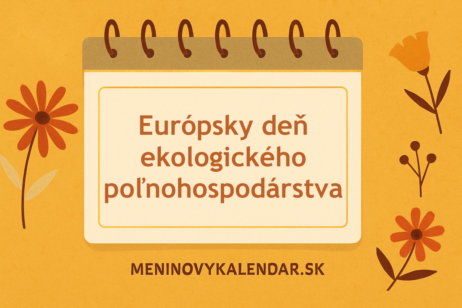 🌱 Európsky deň ekologického poľnohospodárstva – sviatok udržateľnej budúcnosti (23. september) 🌍