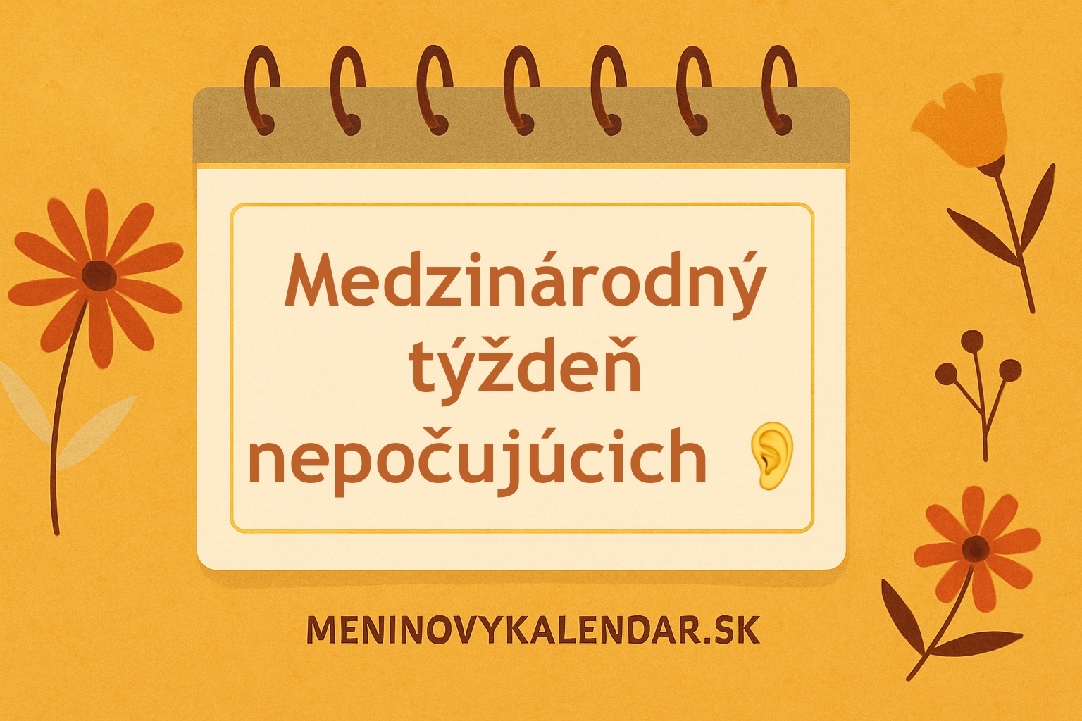 👂 Medzinárodný týždeň nepočujúcich – Oslava kultúry a práv nepočujúcich (22. – 28. september) 🌍