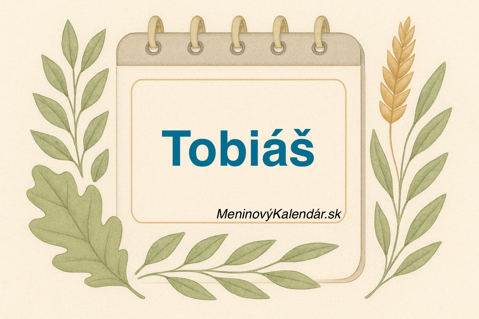 Kedy má meniny Tobiáš? 📅