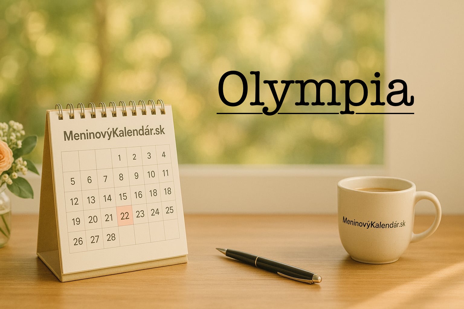 Olympia (17. september) – meniny, pôvod, história a význam mena