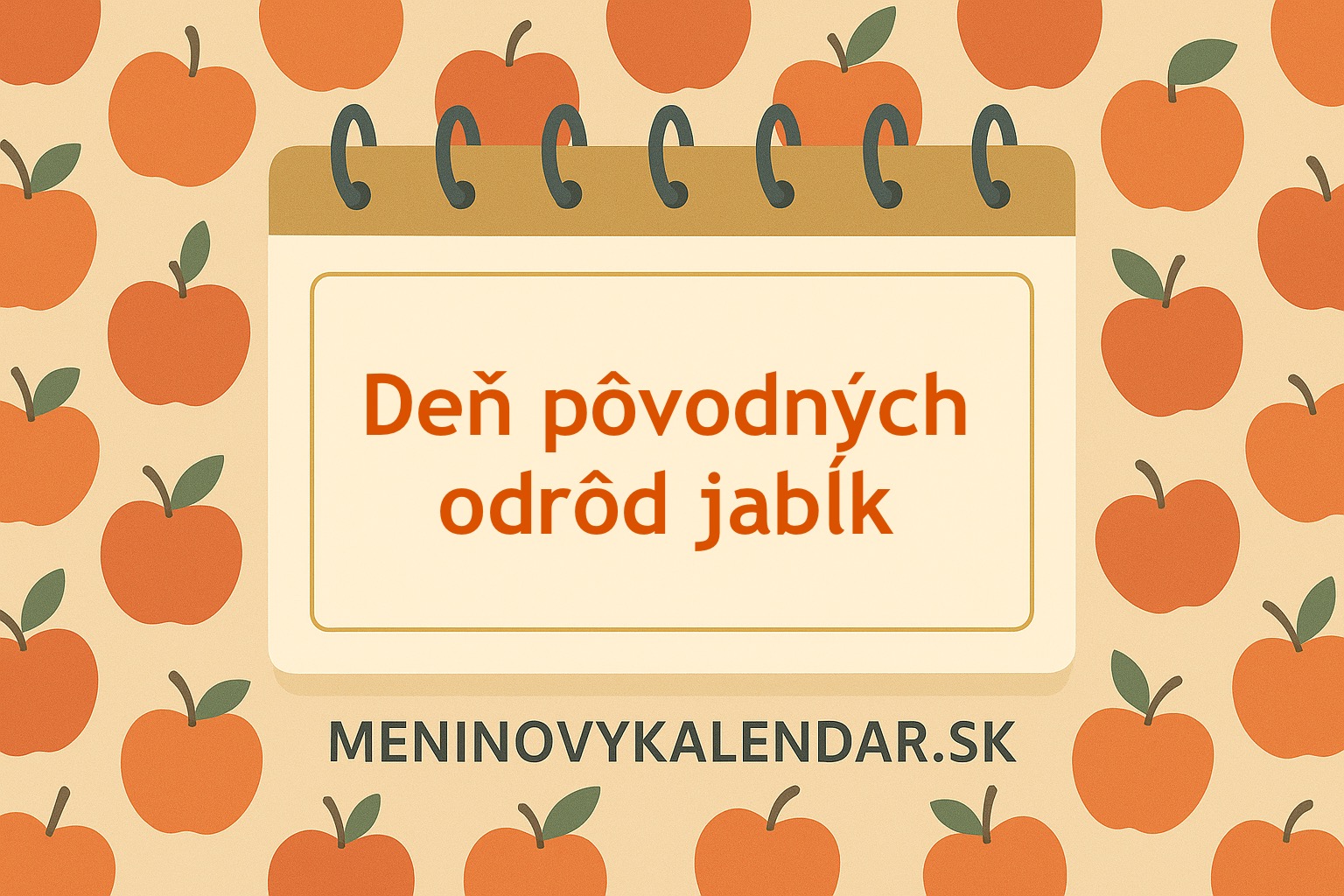 Deň pôvodných odrôd jabĺk (21. október) 🍎🌳