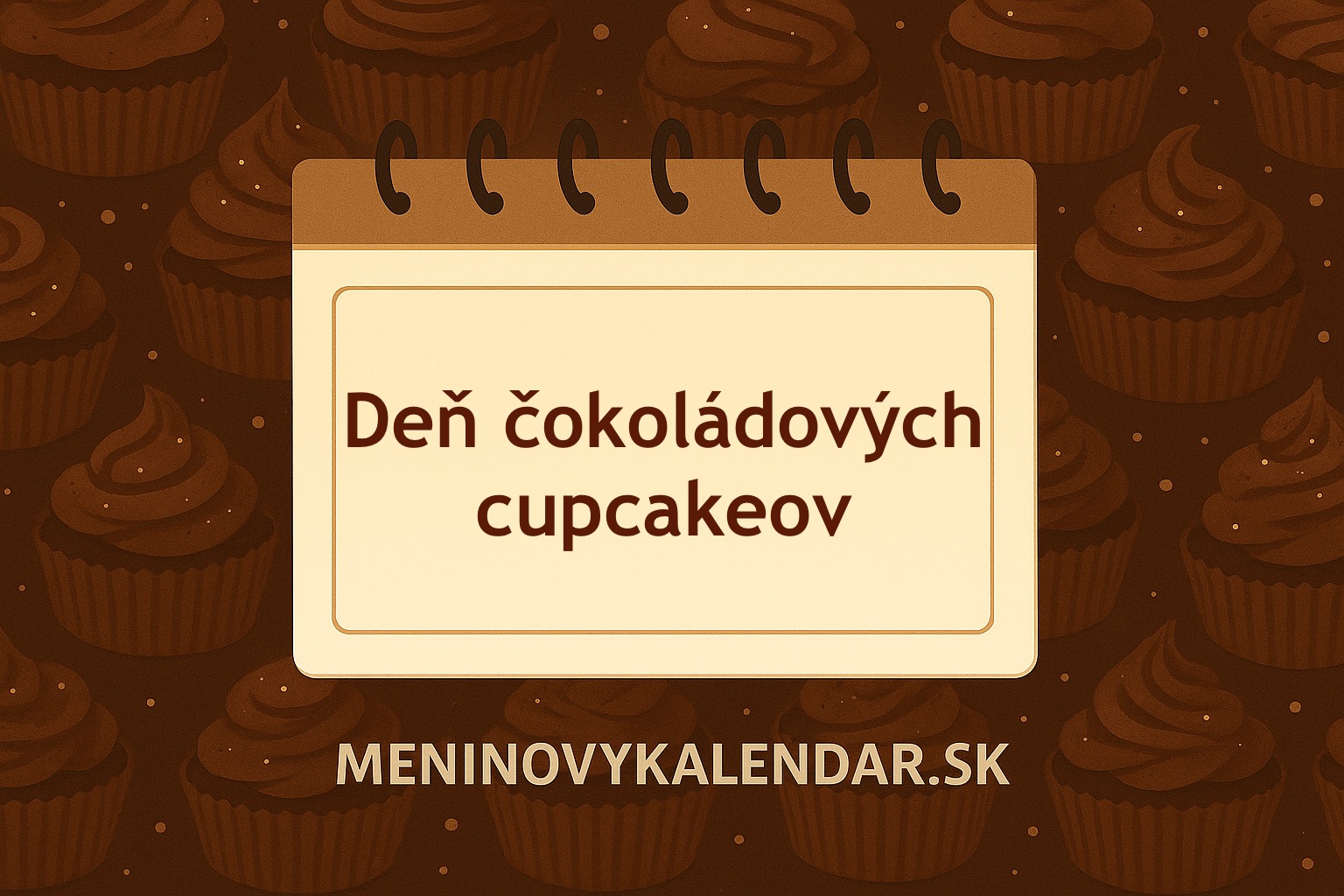 Deň čokoládových cupcakeov (18. október) 🧁🍫