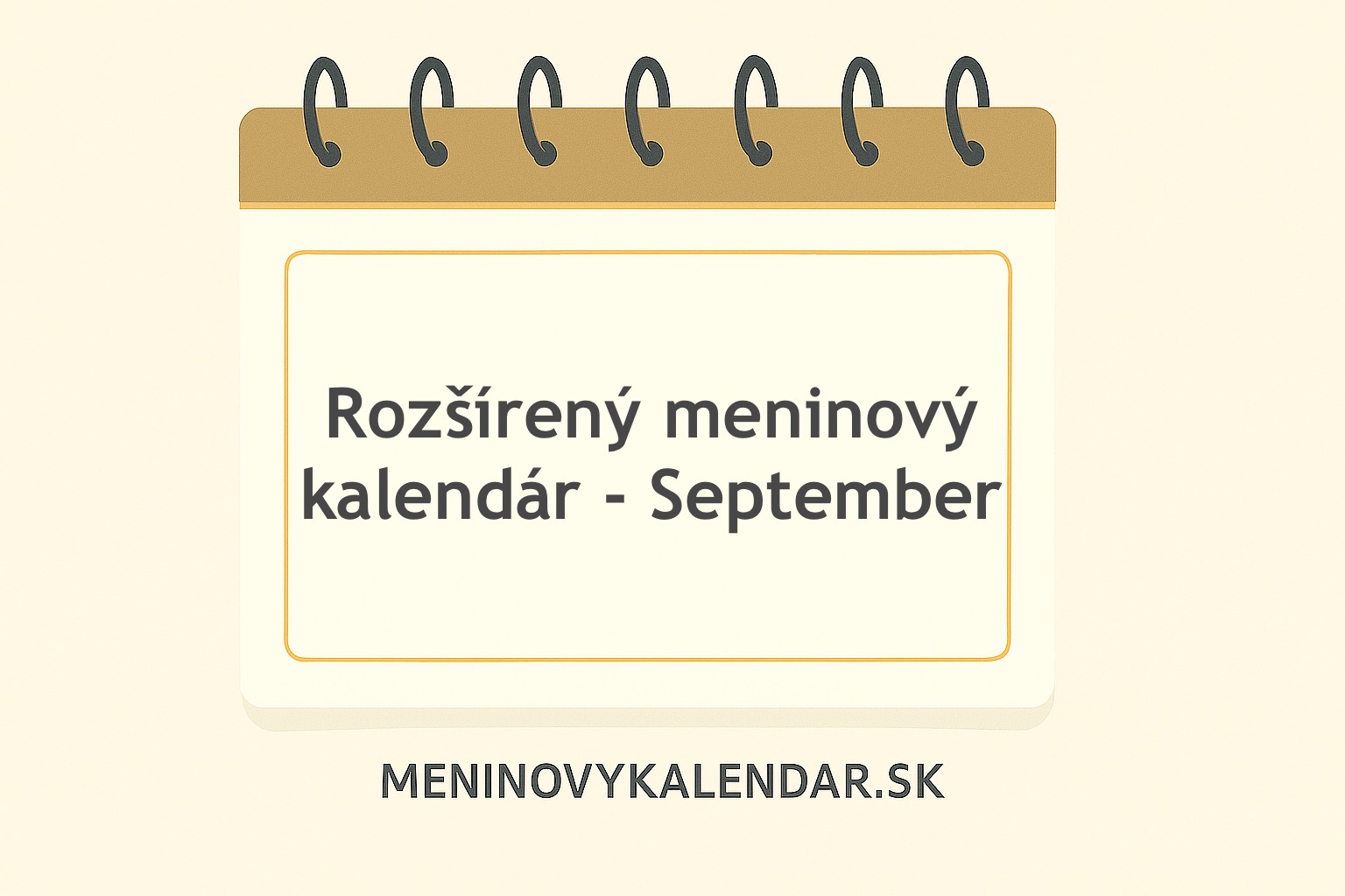 Rozšírený meninový kalendár – september 🍂