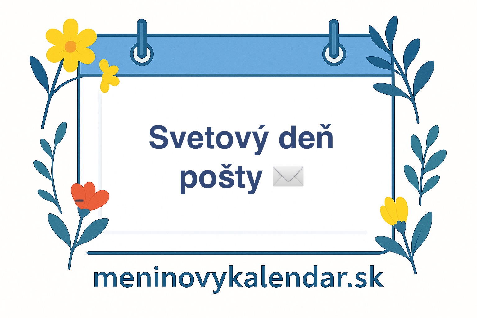 ✉️🌍 Svetový deň pošty — história, význam a zaujímavosti (9. október)