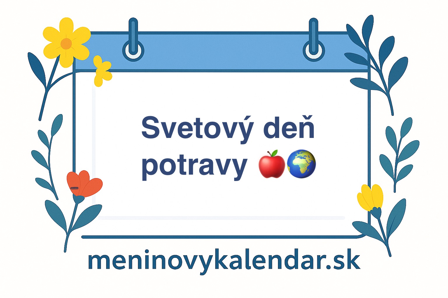 Svetový deň potravy (16. október) 🍎🌍