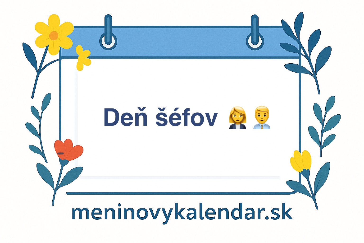 Deň šéfov (16. október) 👩‍💼👨‍💼