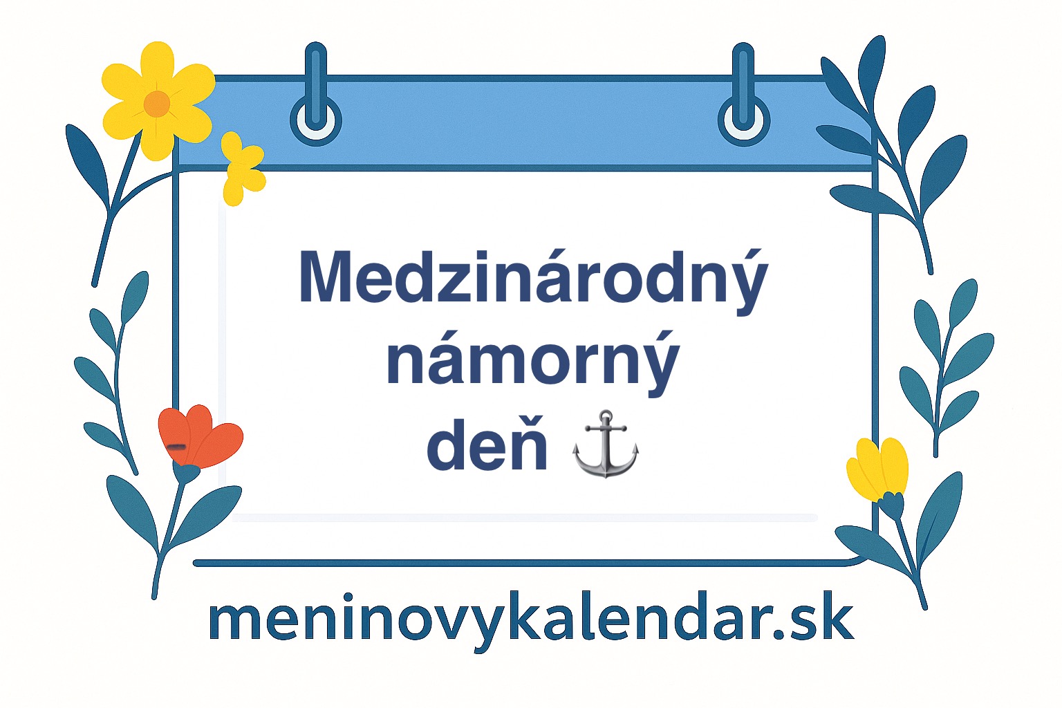 ⚓️🌊 Medzinárodný námorný deň (posledný štvrtok v septembri)