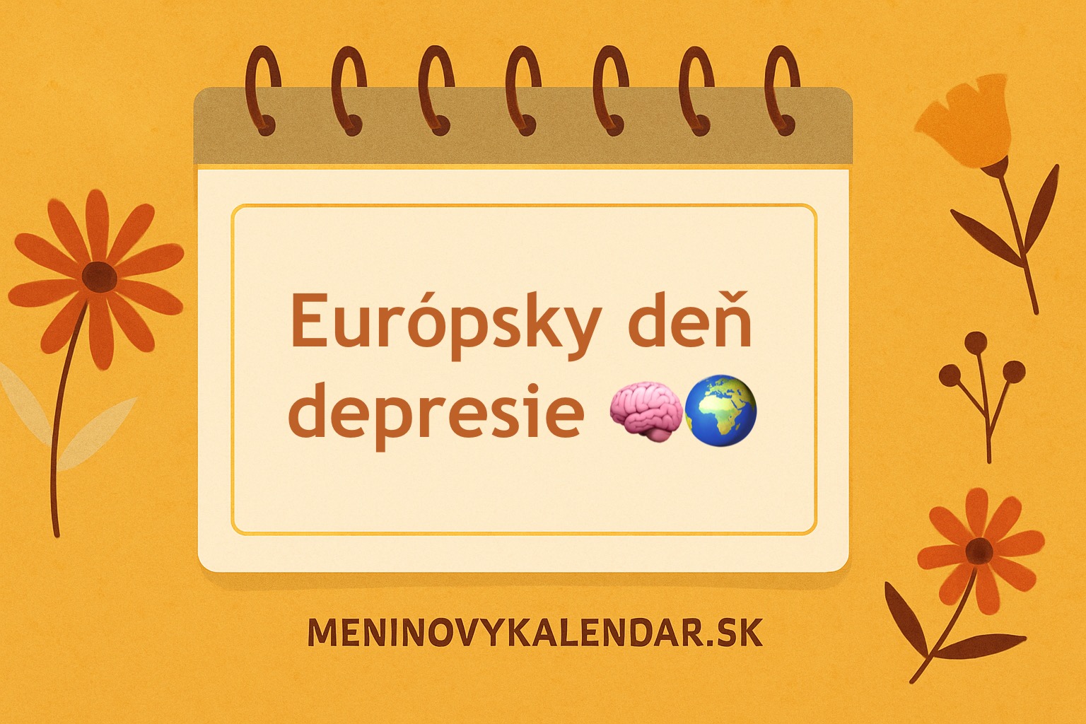 🧠🌍 Európsky deň depresie — povedzme si o depresii otvorene (10. október)