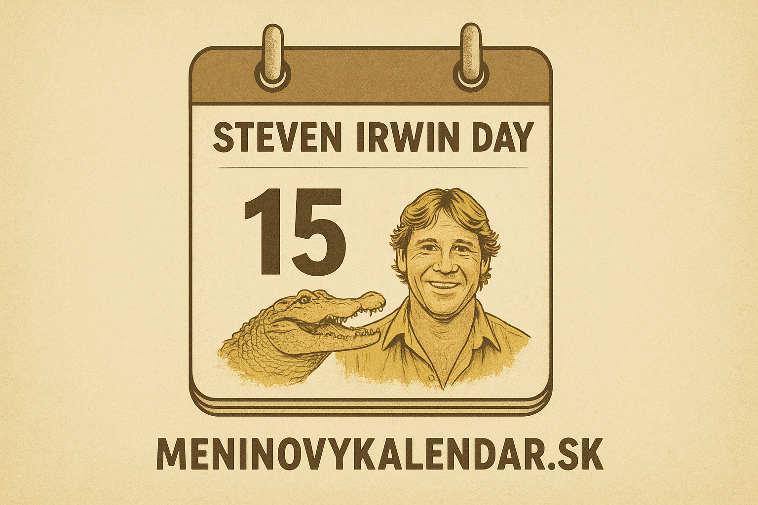 🐊 Deň Steva Irwina – Oslava života legendárneho „Lovca krokodílov“ 🌿 (15. november)
