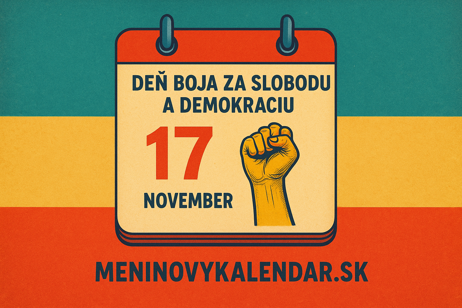 🇸🇰 Deň boja za slobodu a demokraciu – symbol odvahy, jednoty a nádeje ✊🕊️ (17. november)