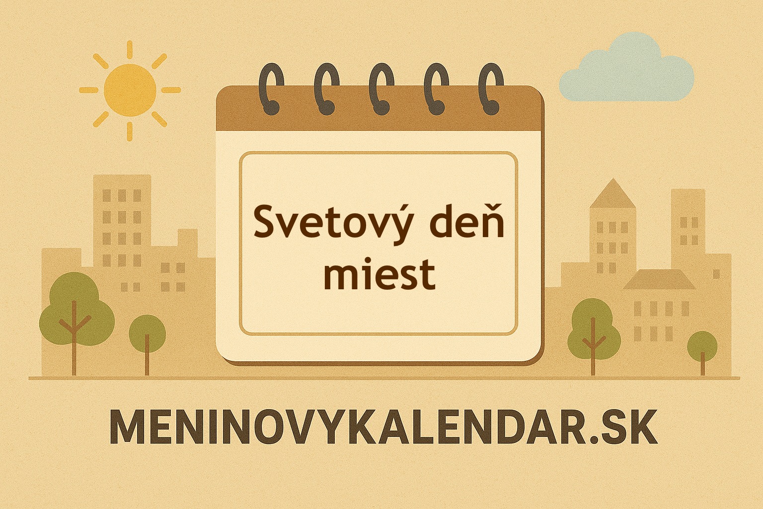 🌆 Svetový deň miest – mesto ako priestor pre život a budúcnosť (31. október) 🌍
