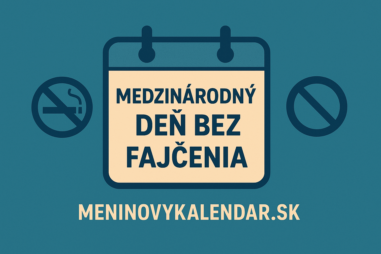 Medzinárodný deň bez fajčenia 🚭 – tretí štvrtok v novembri (20. november 2025)