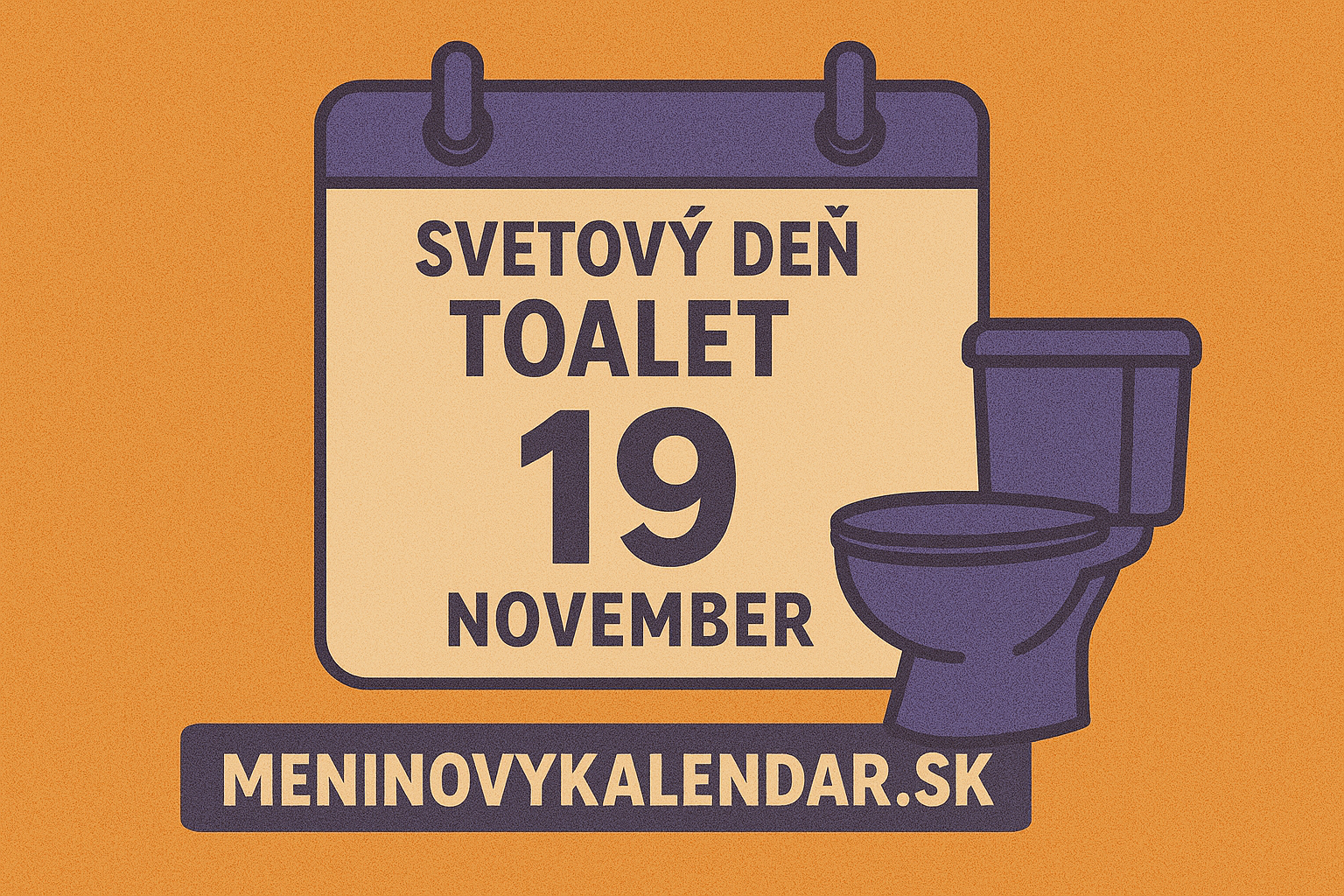 🚽 Svetový deň toaliet – viac než len o hygiene 💧🌍 (19. november)