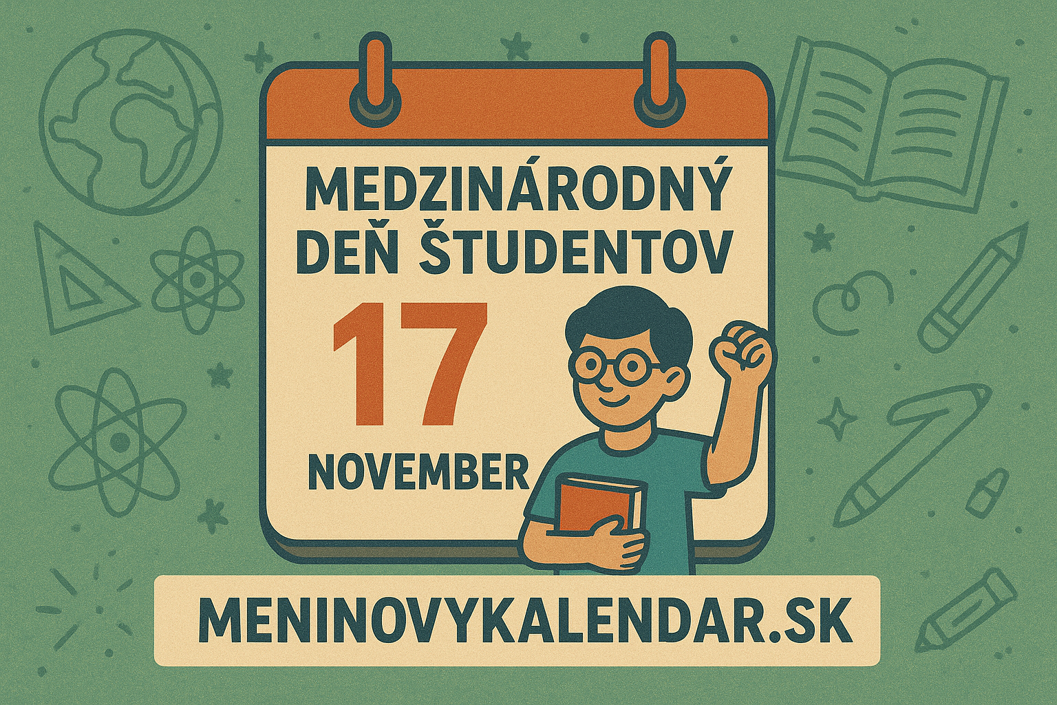 🎓 Medzinárodný deň študentstva – oslava mladosti, odvahy a vzdelania 📚 (17. november)