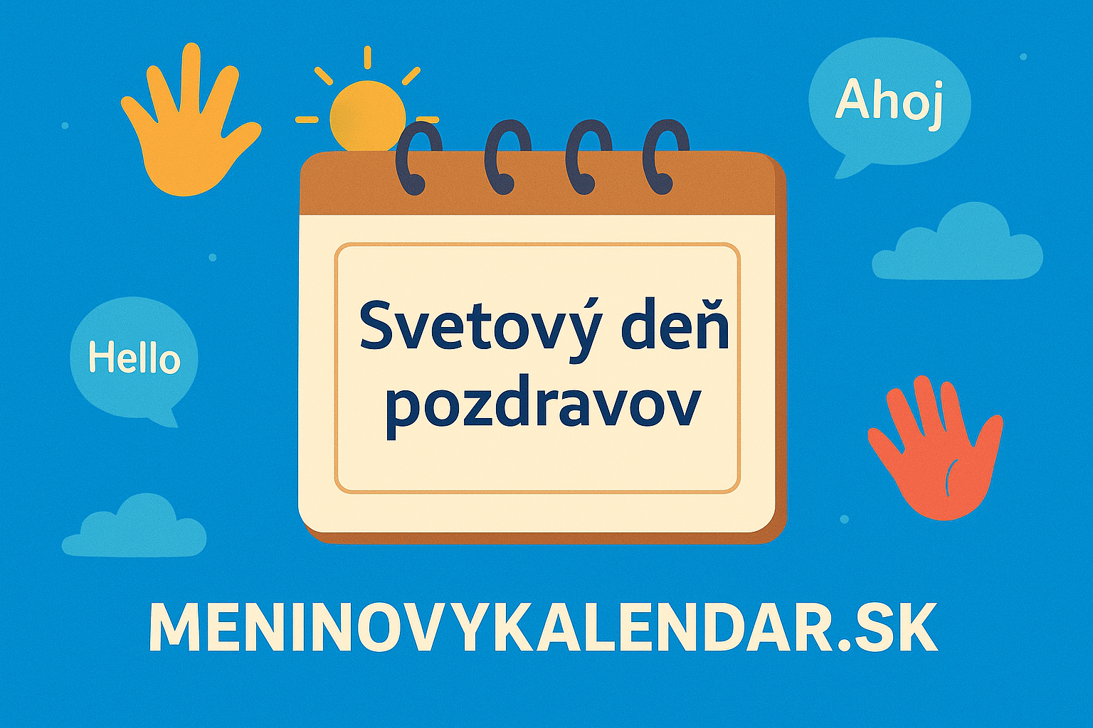 🌍 Svetový deň pozdravov – sila jedného „Ahoj“ 🤝 (21. november)