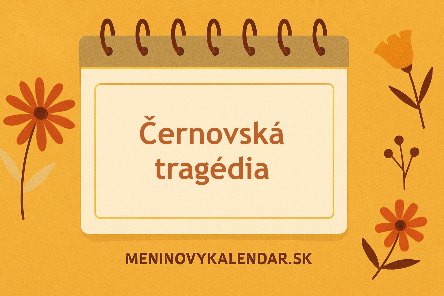 Černovská tragédia – pamäť, ktorá nás učí (27. október) 🕯️🇸🇰