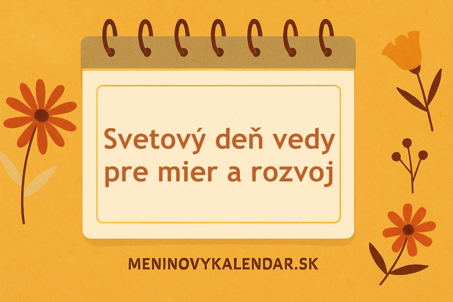🌍 Svetový deň vedy pre mier a rozvoj (UNESCO) – 10. november 🔬🕊️