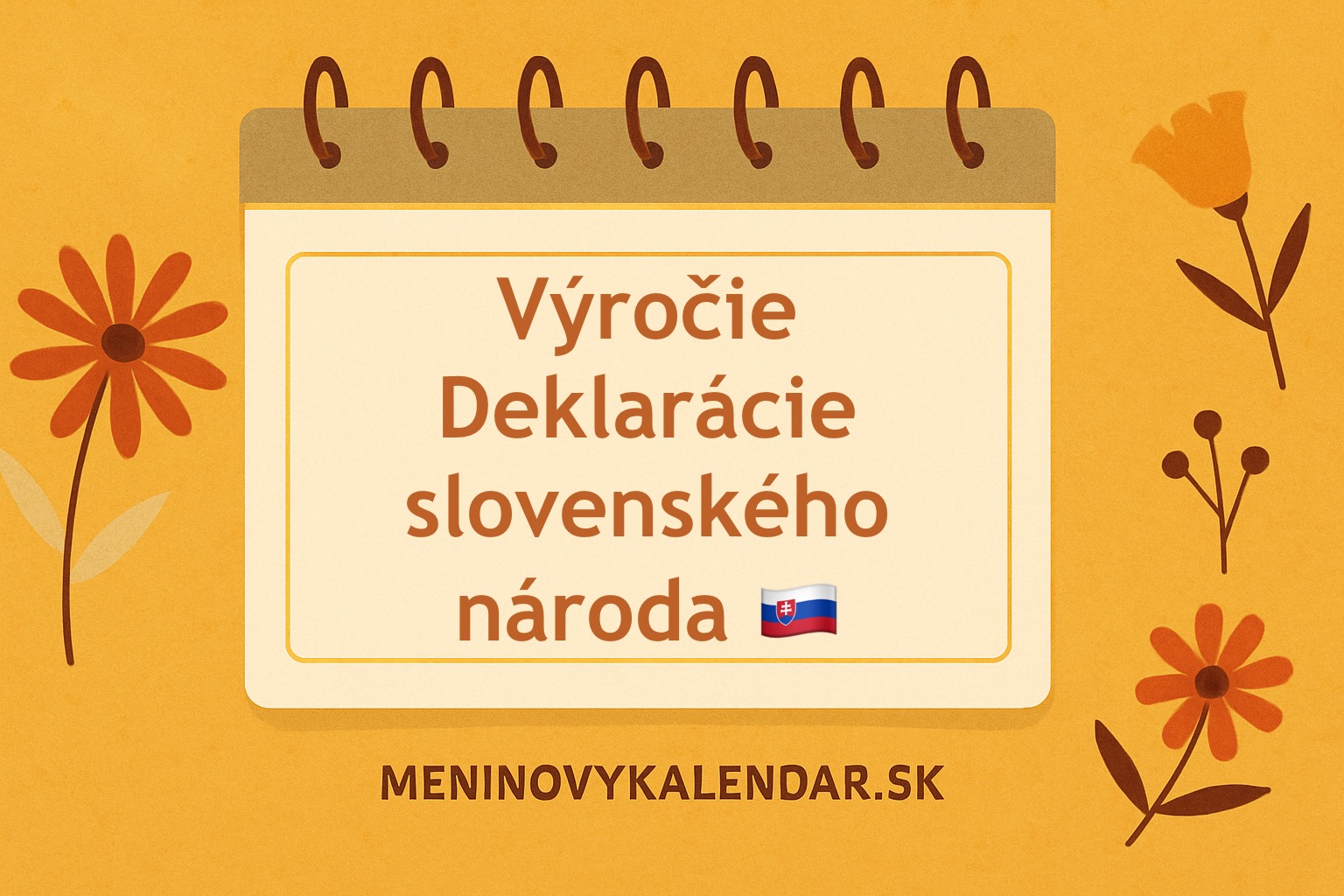 Výročie Deklarácie slovenského národa (30. október) 🇸🇰📜