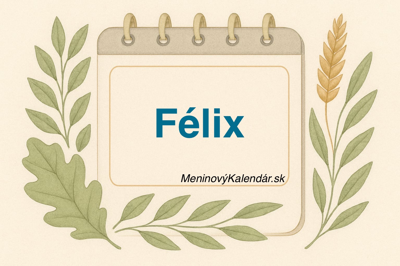 🎉 Kedy má meniny Félix?