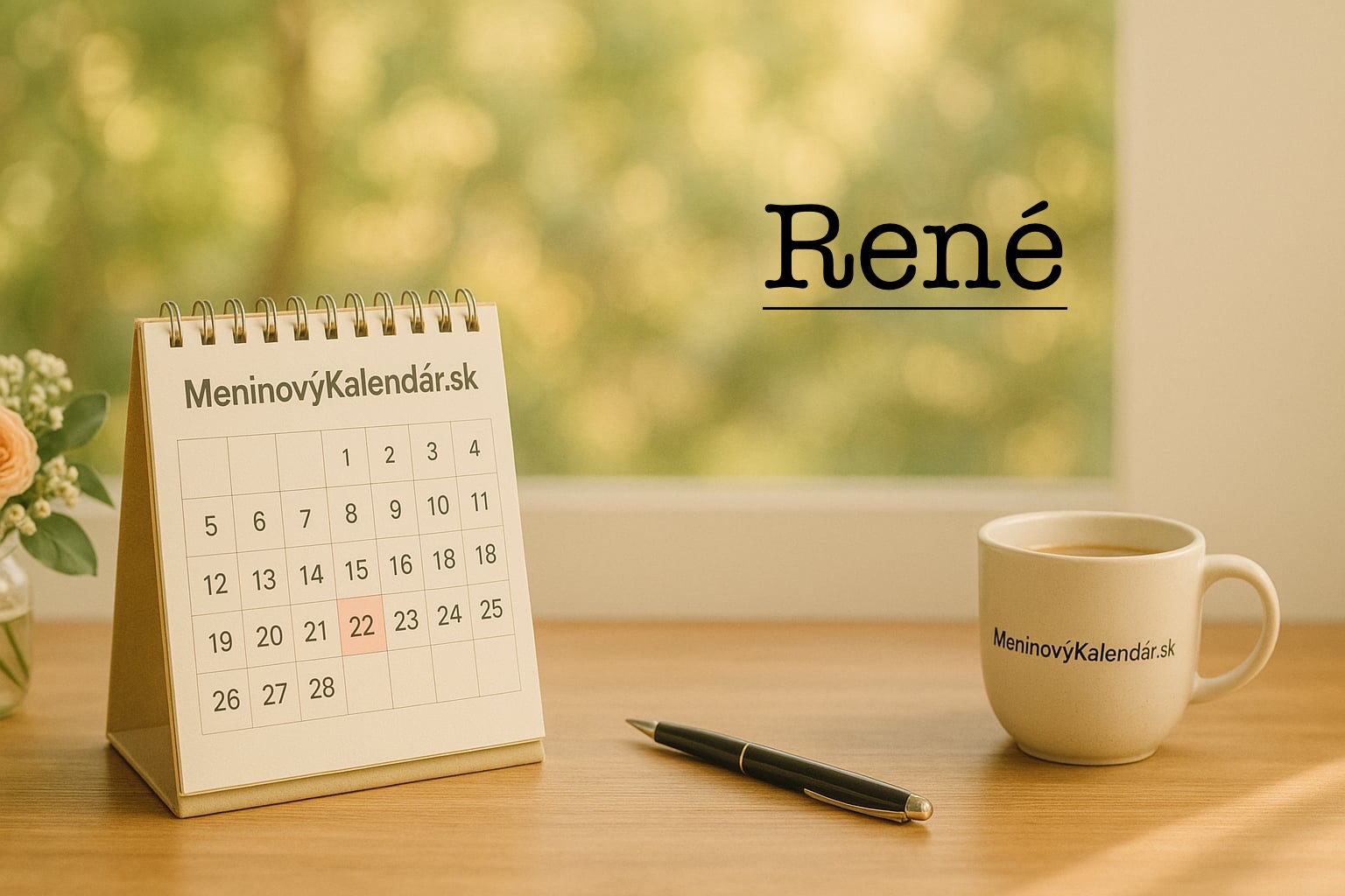 René (7. november) – meniny, pôvod, história a význam mena