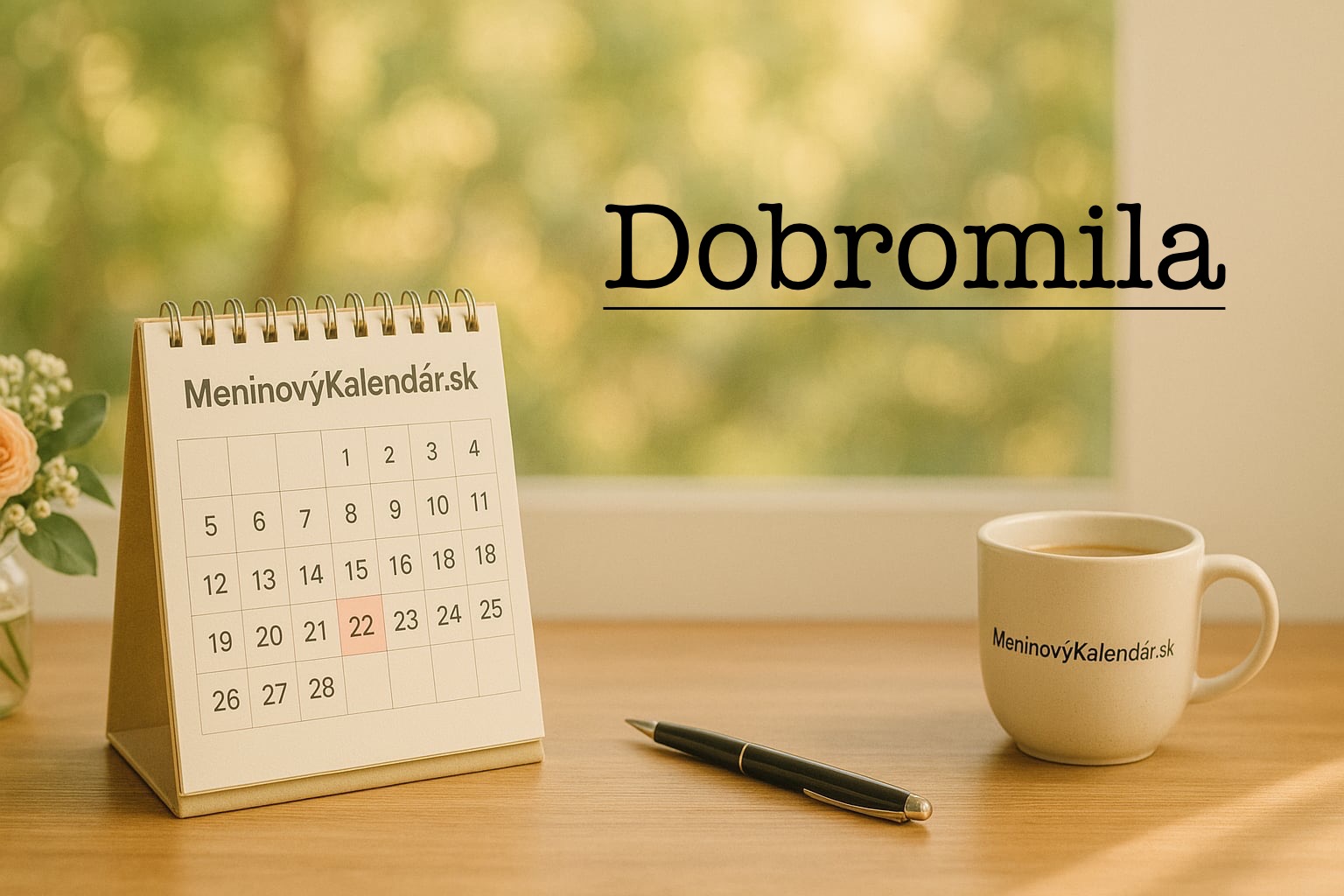 Dobromila (28. október) – meniny, pôvod, história a význam mena