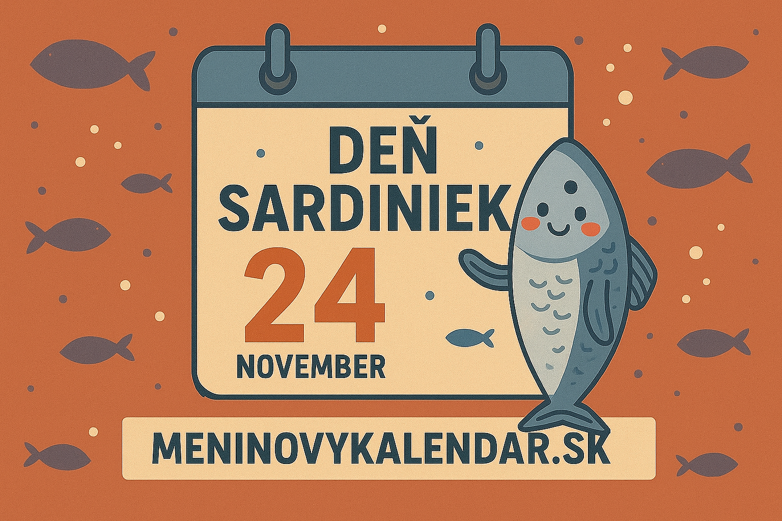 Deň sardiniek 🐟 – malá rybka s veľkým významom! (24. november)