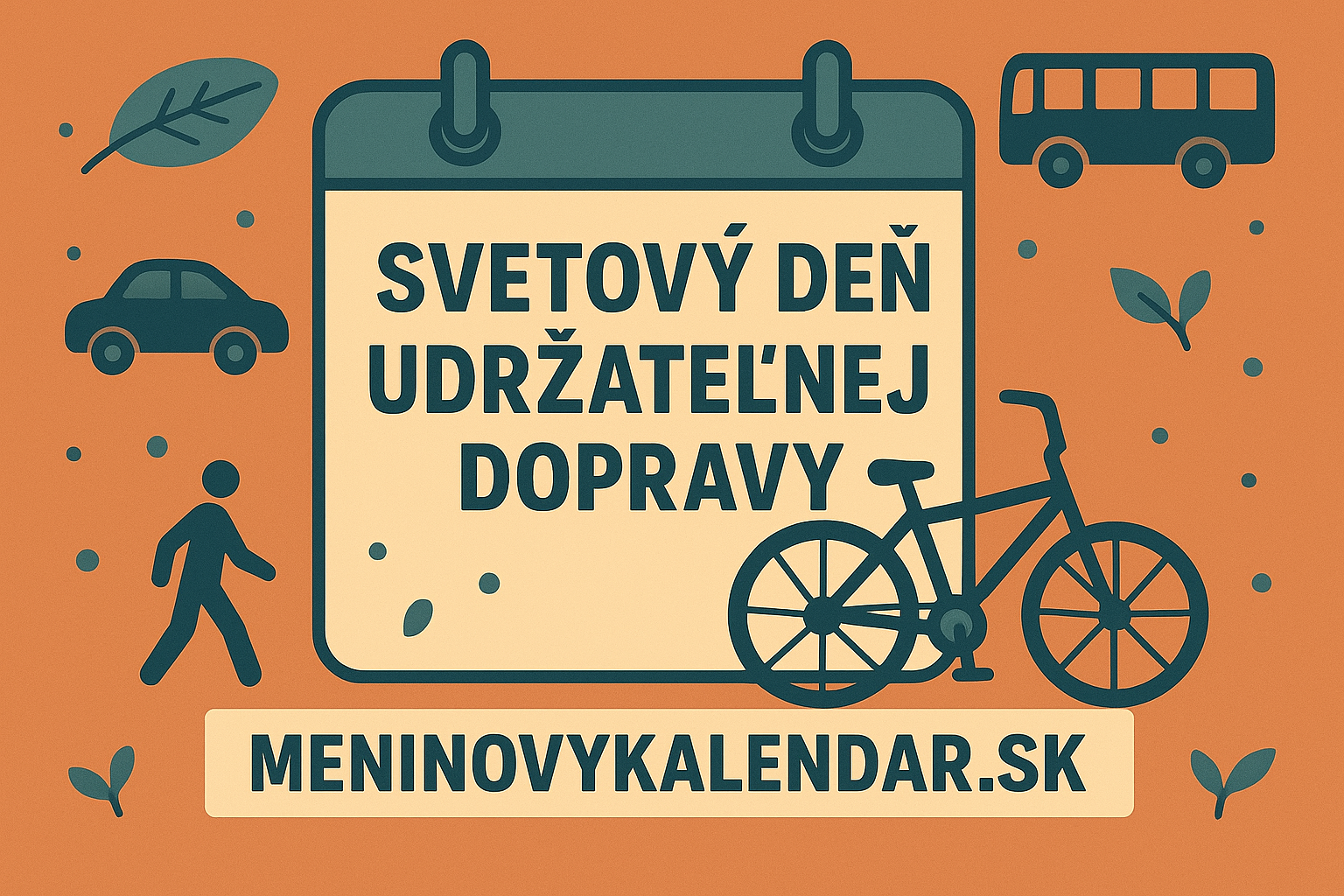 Svetový deň udržateľnej dopravy – cesta k zelenej budúcnosti 🌍🚴‍♀️ (26. november)