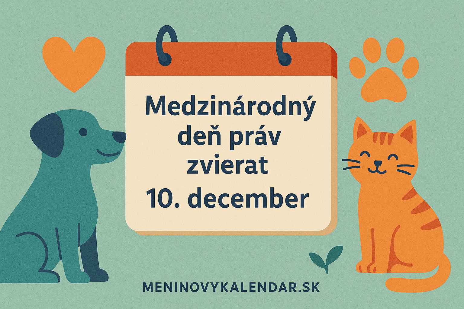 Medzinárodný deň práv zvierat 🐾🌍 – hlas pre tých, ktorí hovoriť nemôžu (10. december)