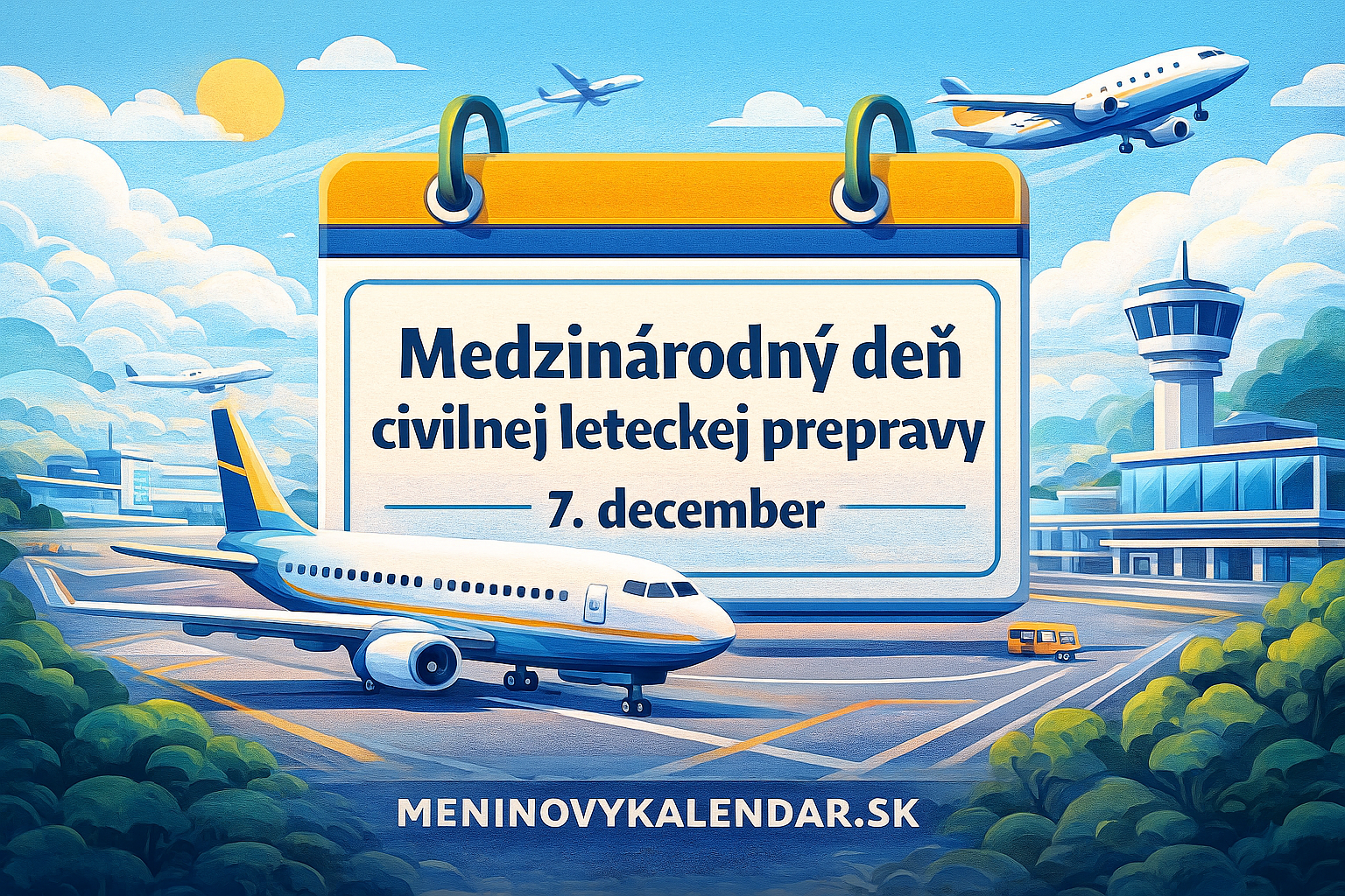 Medzinárodný deň civilnej leteckej prepravy ✈️🌍 (7. december)