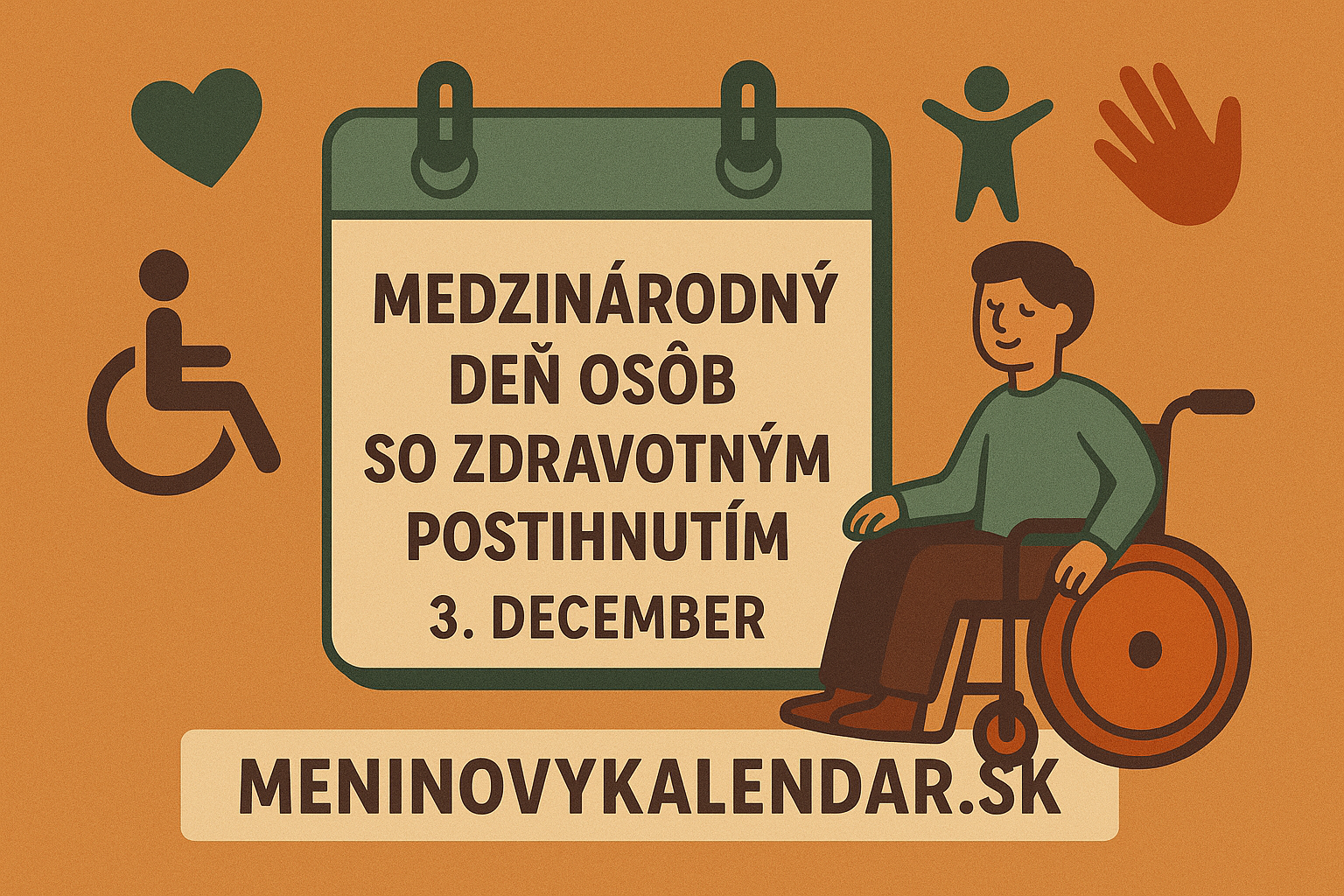🌍 Medzinárodný deň osôb so zdravotným postihnutím – dôstojnosť, prístupnosť a inklúzia ✨ (3. december)