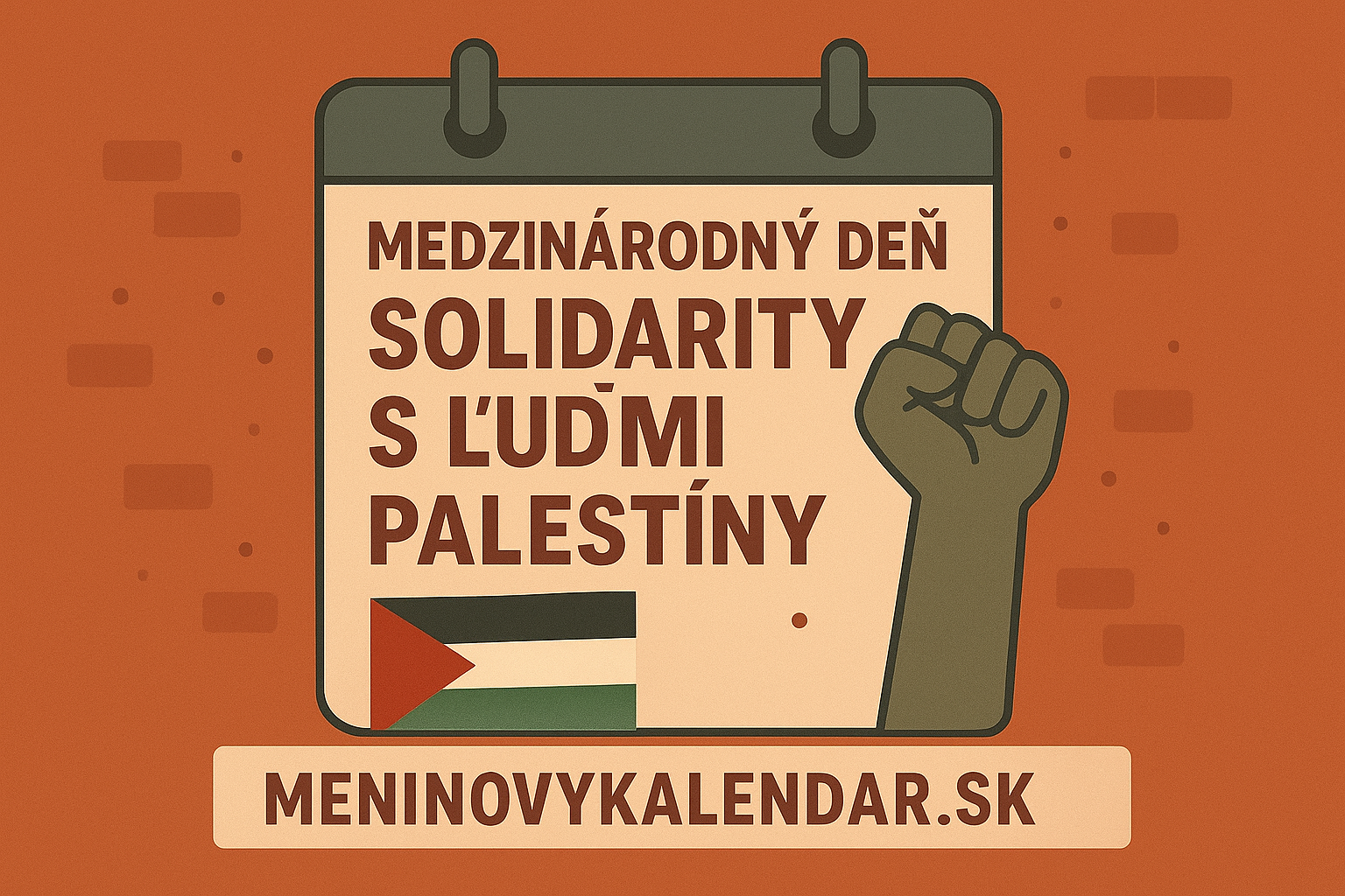 Medzinárodný deň solidarity s ľuďmi Palestíny 🇵🇸🌍 – deň mieru, porozumenia a ľudskej dôstojnosti 🤝 (29. november)