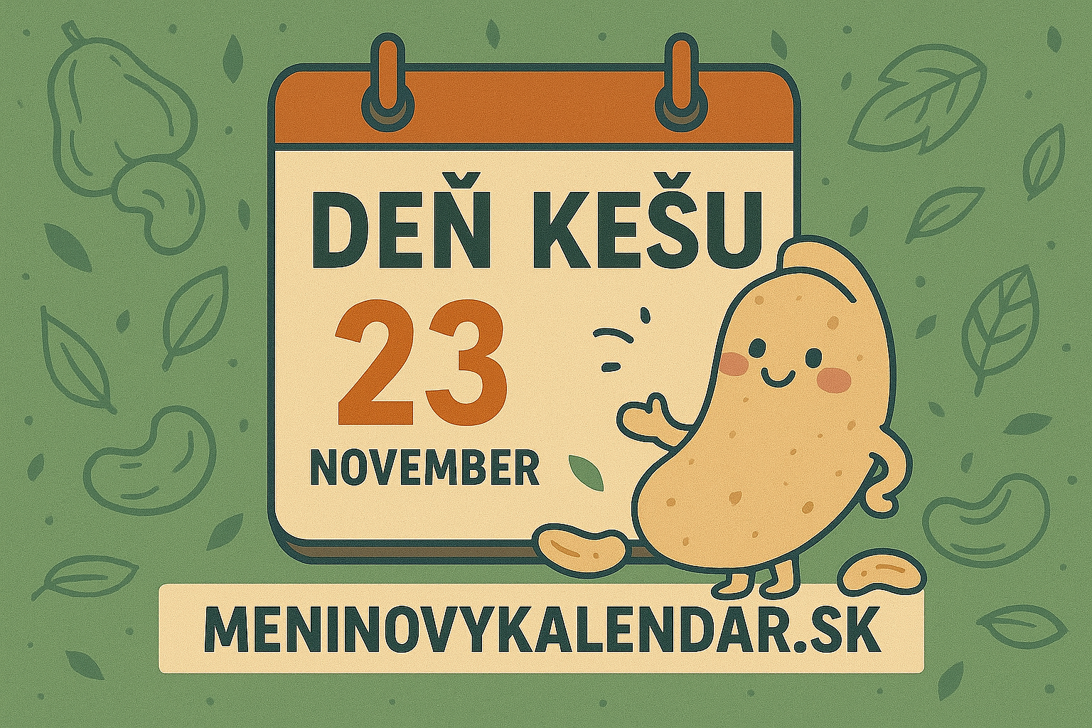 Deň kešu 🥜🌰 (23. november)