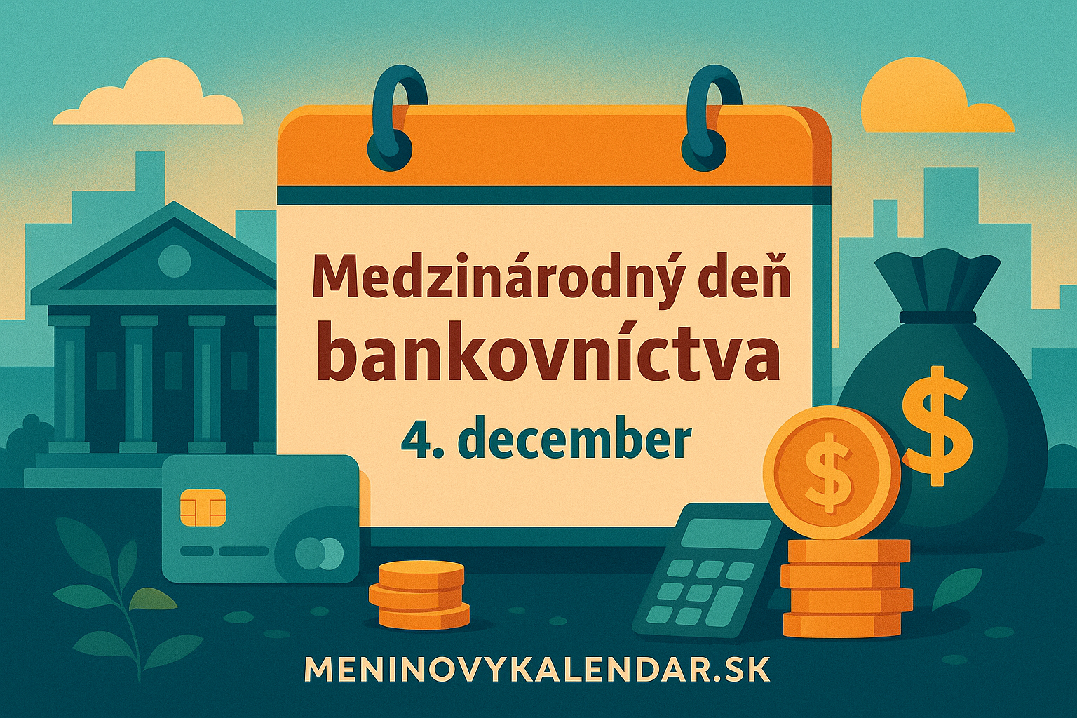🌍 Medzinárodný deň bankovníctva (4. december) — význam, história a zaujímavosti 💳🏦