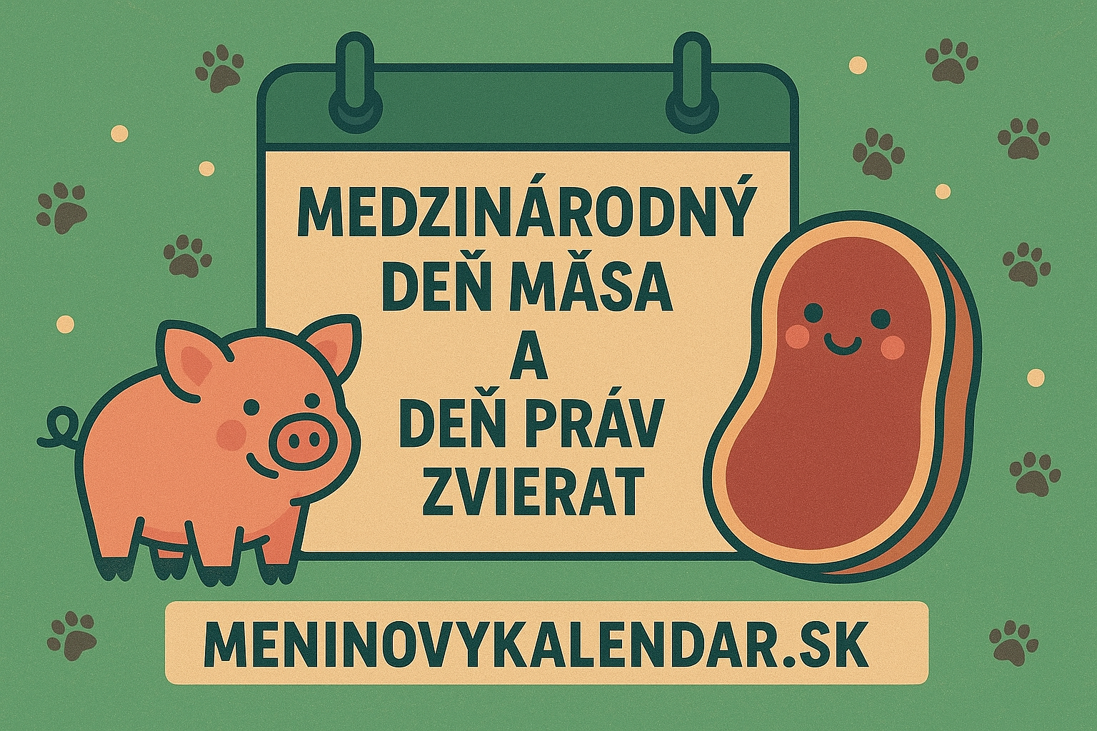 Medzinárodný deň mäsa a Deň práv zvierat 🥩🐾 – rovnováha medzi chuťou a súcitom (10. december)