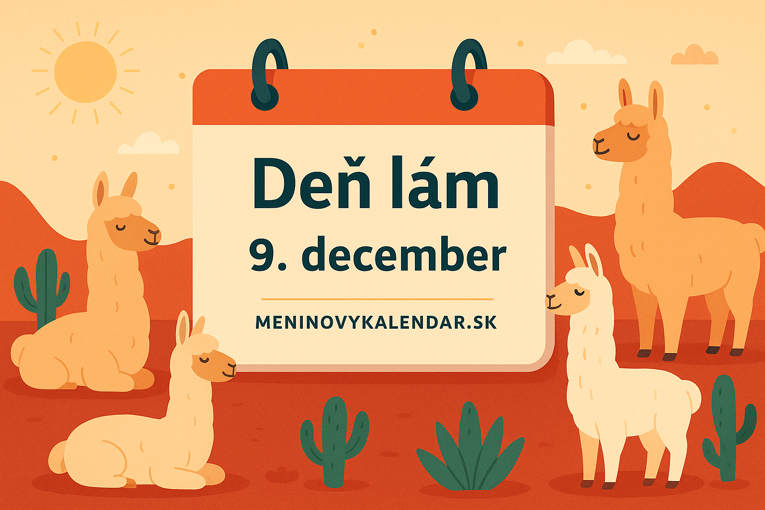 Deň lám 🦙 – oslava jedného z najsympatickejších zvierat sveta (9. december)