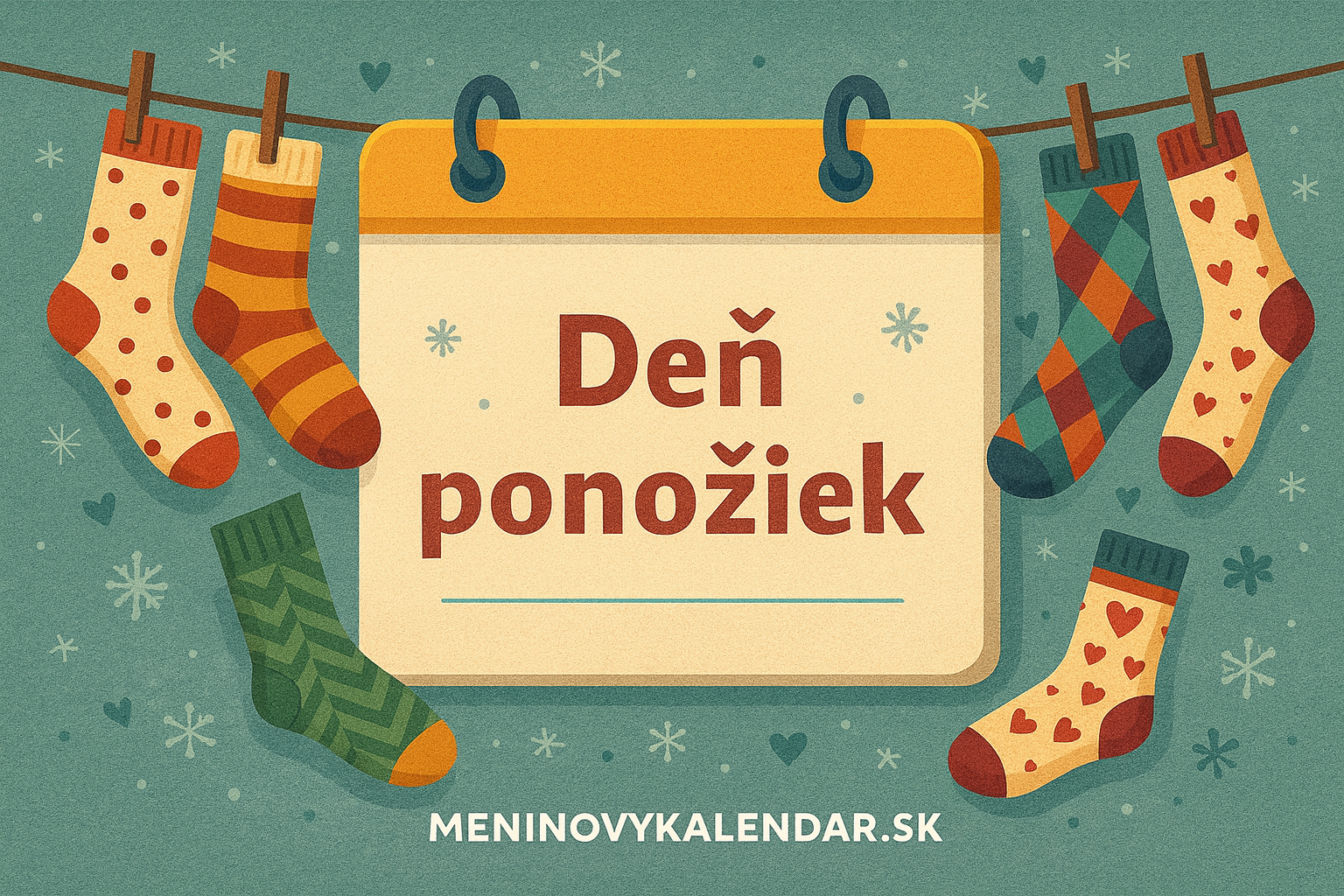 Deň ponožiek 🧦🎉 – oslava malého doplnku s veľkým významom (4. december)