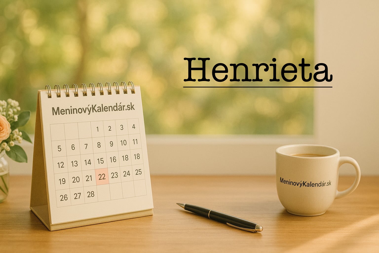 Henrieta (28. november) – meniny, pôvod, história a význam mena