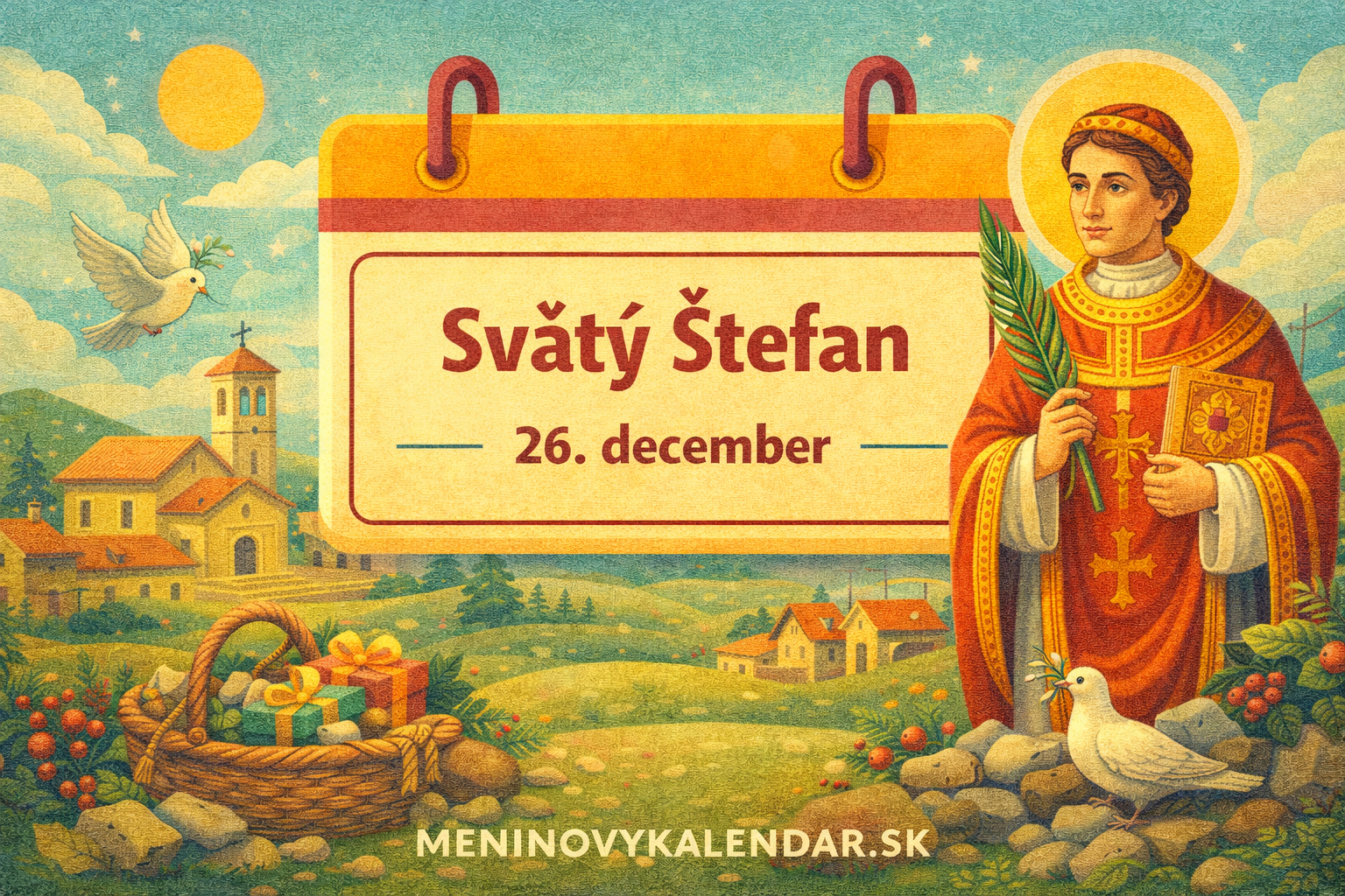 Svätý Štefan – svedok viery, odvahy a odpustenia ✝️✨ (26. december)