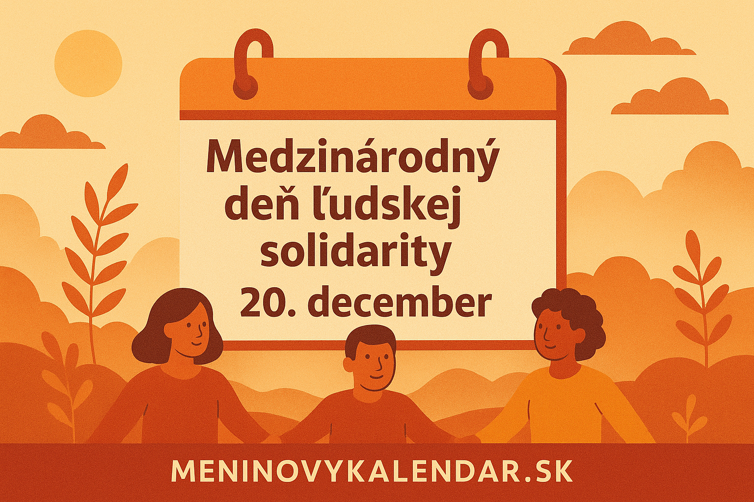 Medzinárodný deň ľudskej solidarity 🤝🌍 (20. december)