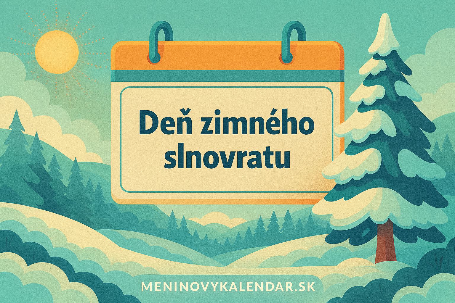 Deň zimného slnovratu ❄️🌞 – návrat svetla a nový začiatok (21. december)