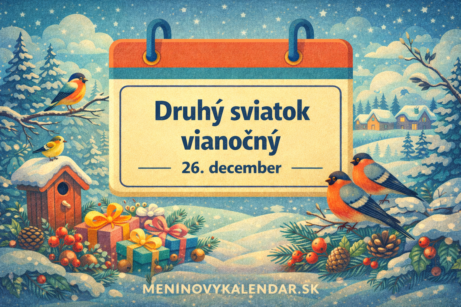 Druhý sviatok vianočný 🎄✨ (26. december)