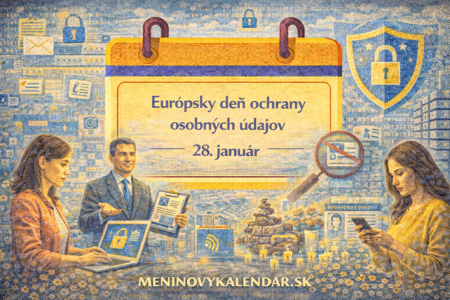 Európsky deň ochrany osobných údajov: Vaše súkromie v digitálnej dobe 🔐🇪🇺 (28. január)