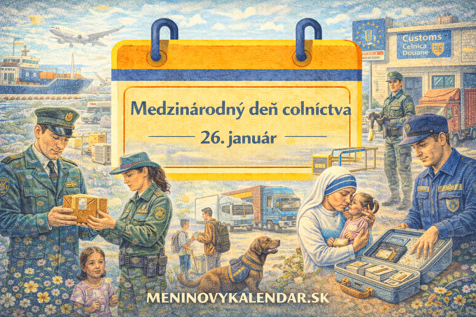Medzinárodný deň colníctva 🌍 – ochrana hraníc, obchodu a bezpečnosti sveta (26. január)