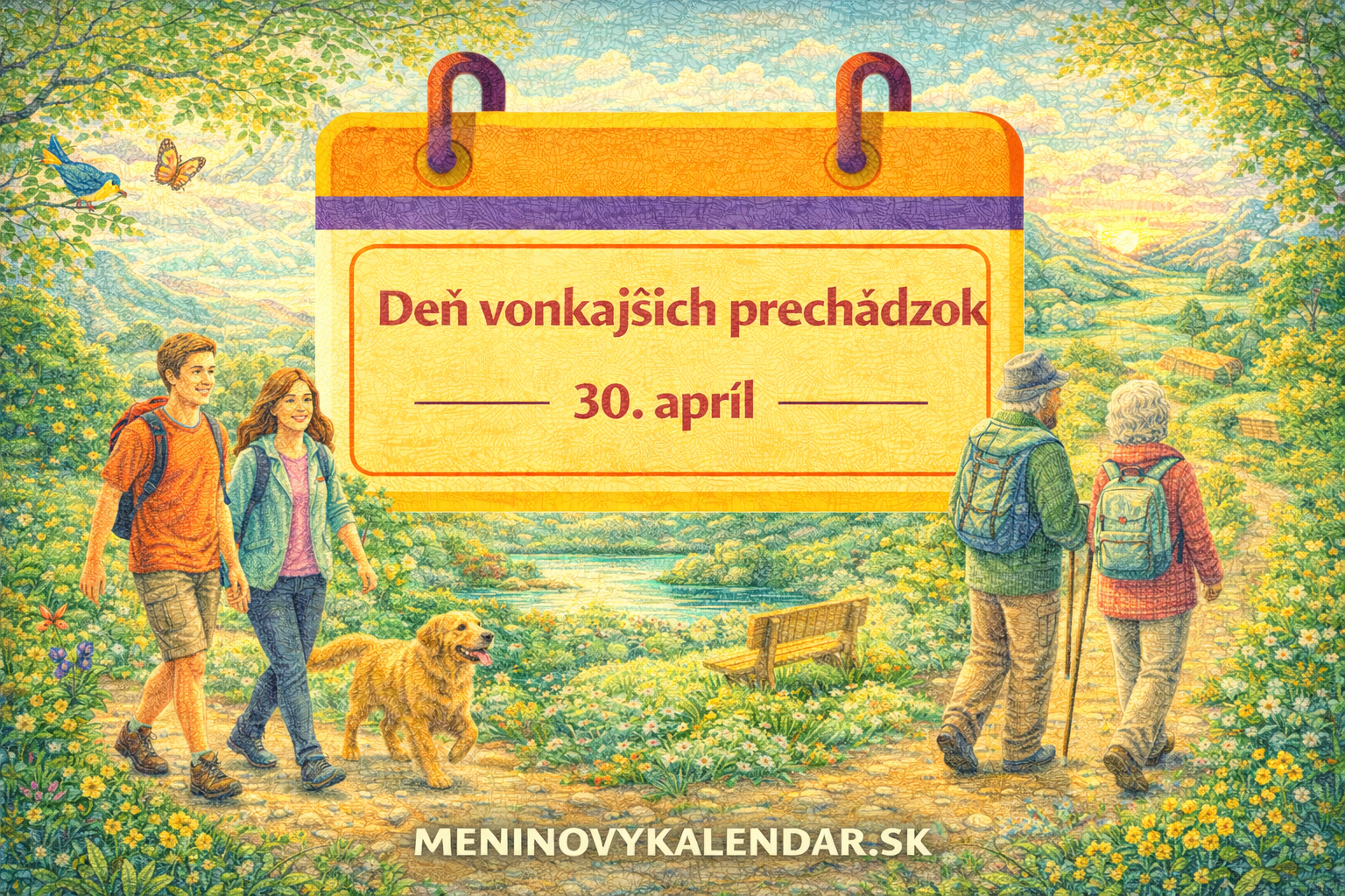 🚶‍♂️ Deň vonkajších prechádzok – oslava pohybu, prírody a duševnej pohody (30. apríl)