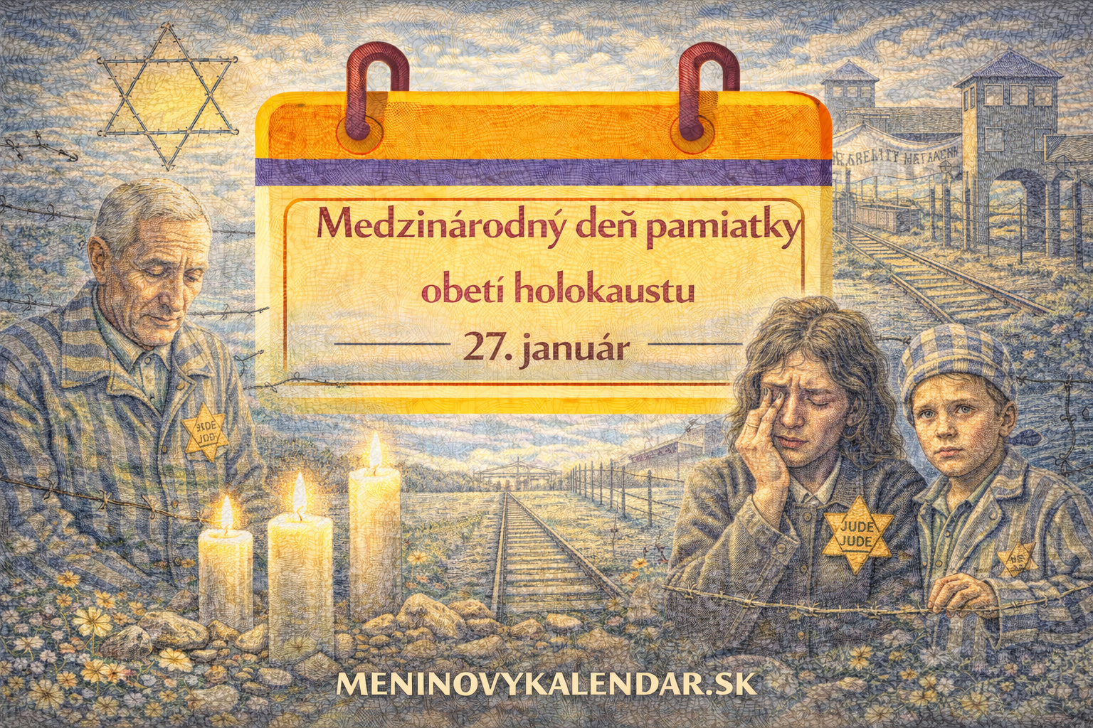 Medzinárodný deň pamiatky obetí holokaustu: Nezabudnúť znamená prežiť 🕯️🕍 (27. január)