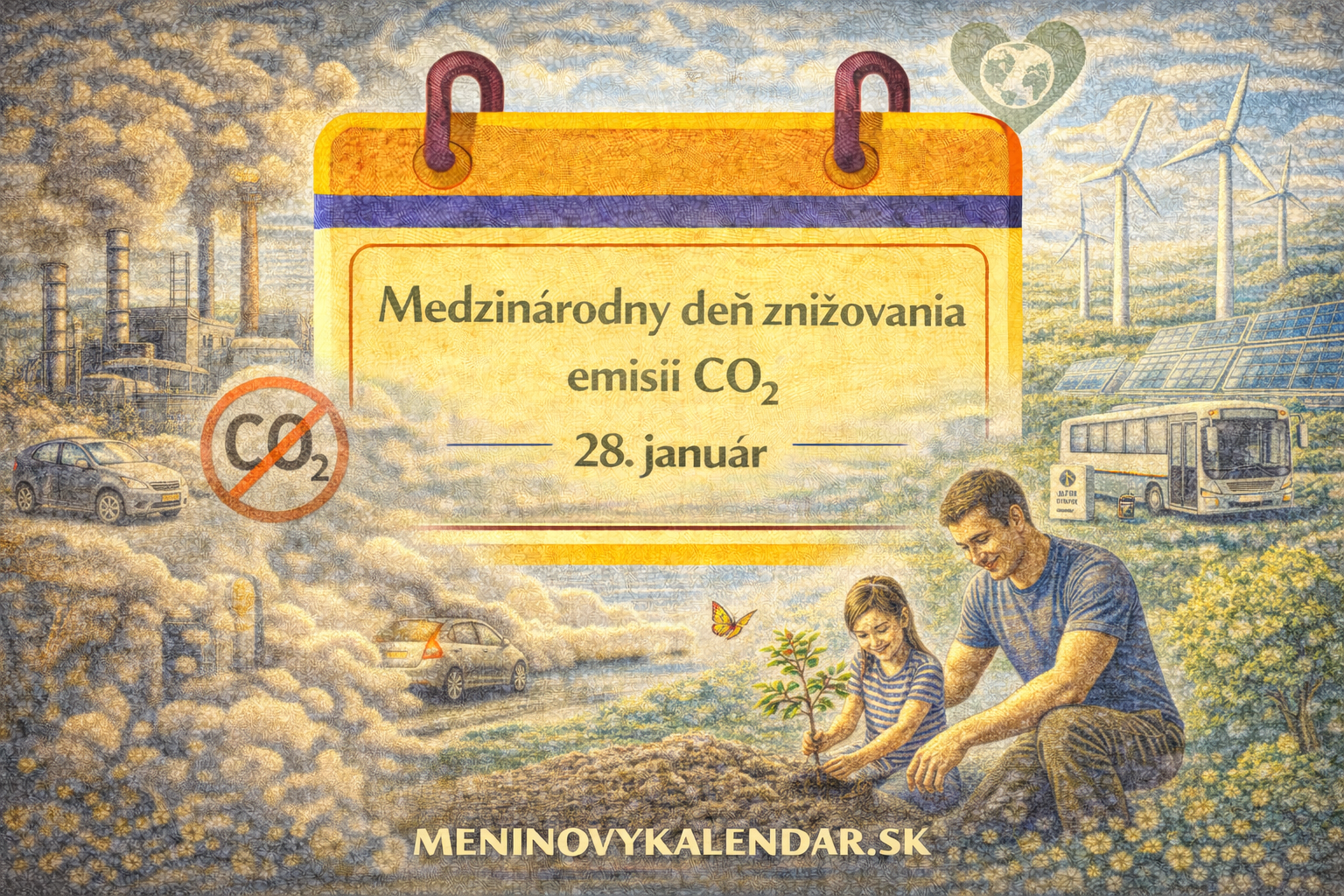 Medzinárodný deň znižovania emisií CO2 (28. január)
