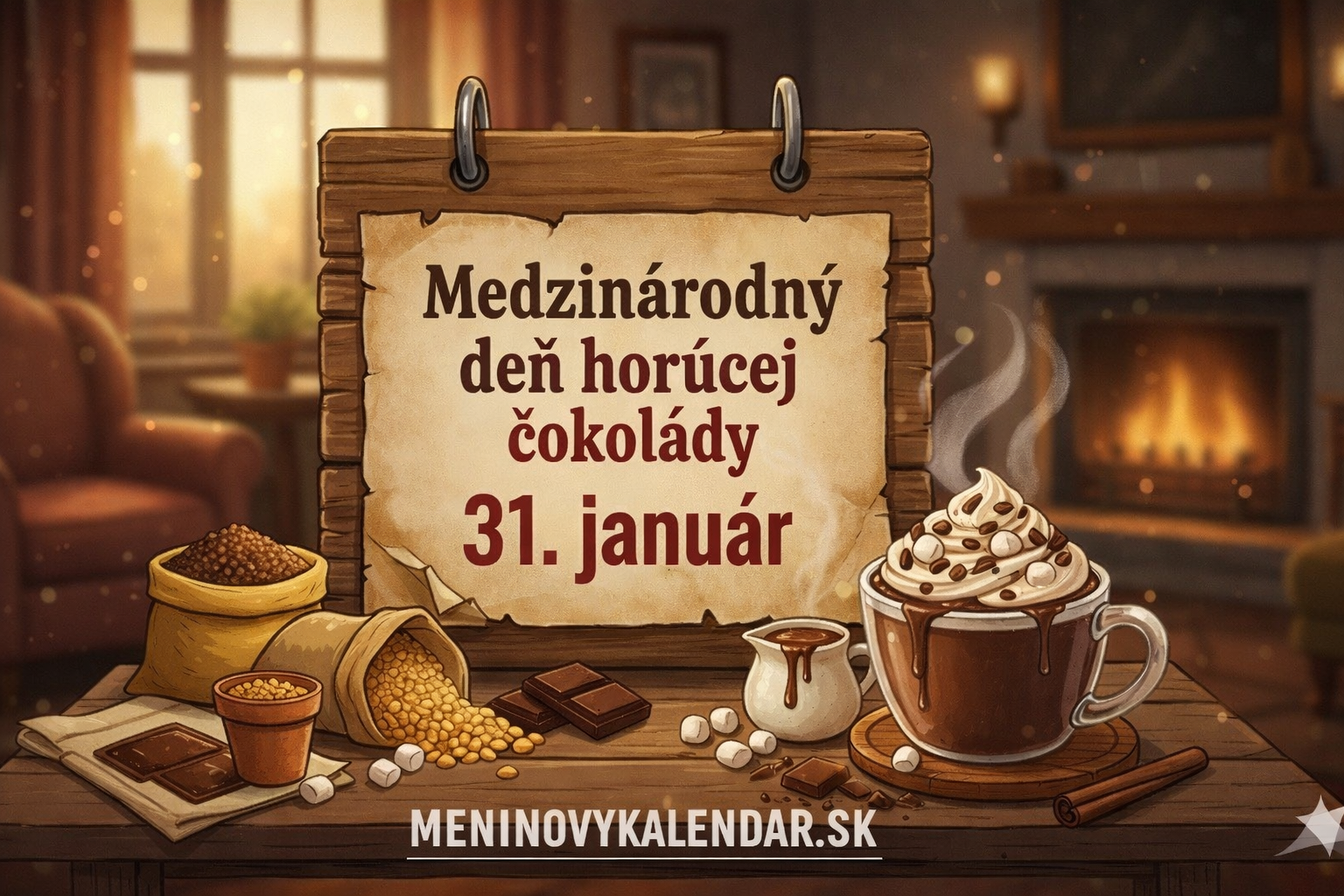 Medzinárodný deň horúcej čokolády ☕️🍫 (31. január)