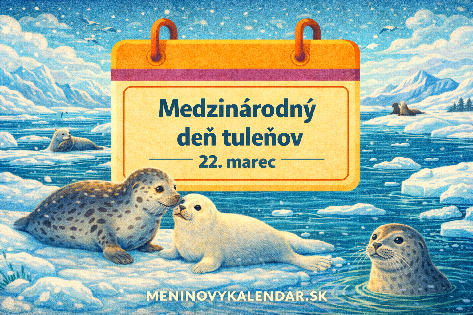🦭 Medzinárodný deň tuleňov – ochrana morských cicavcov a ich sveta (22. marec)