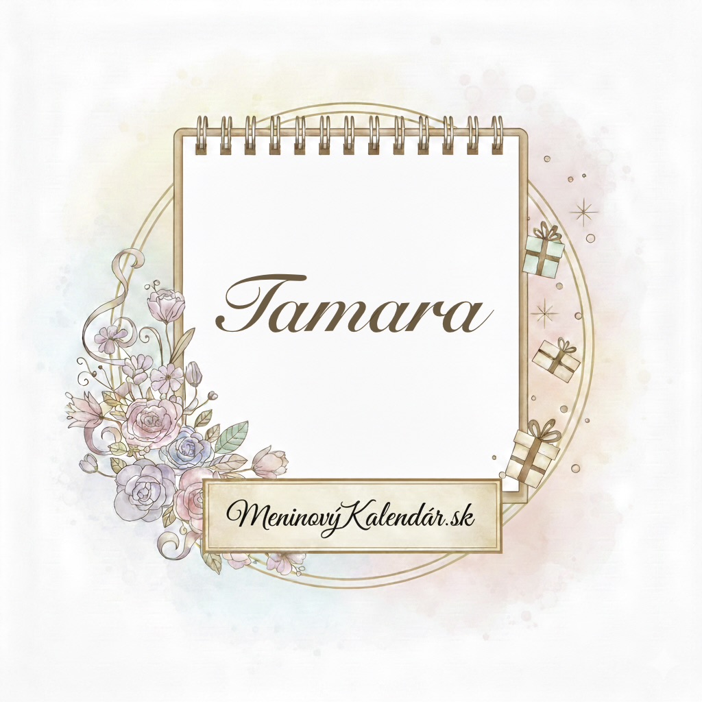 🎉 Kedy má meniny Tamara?