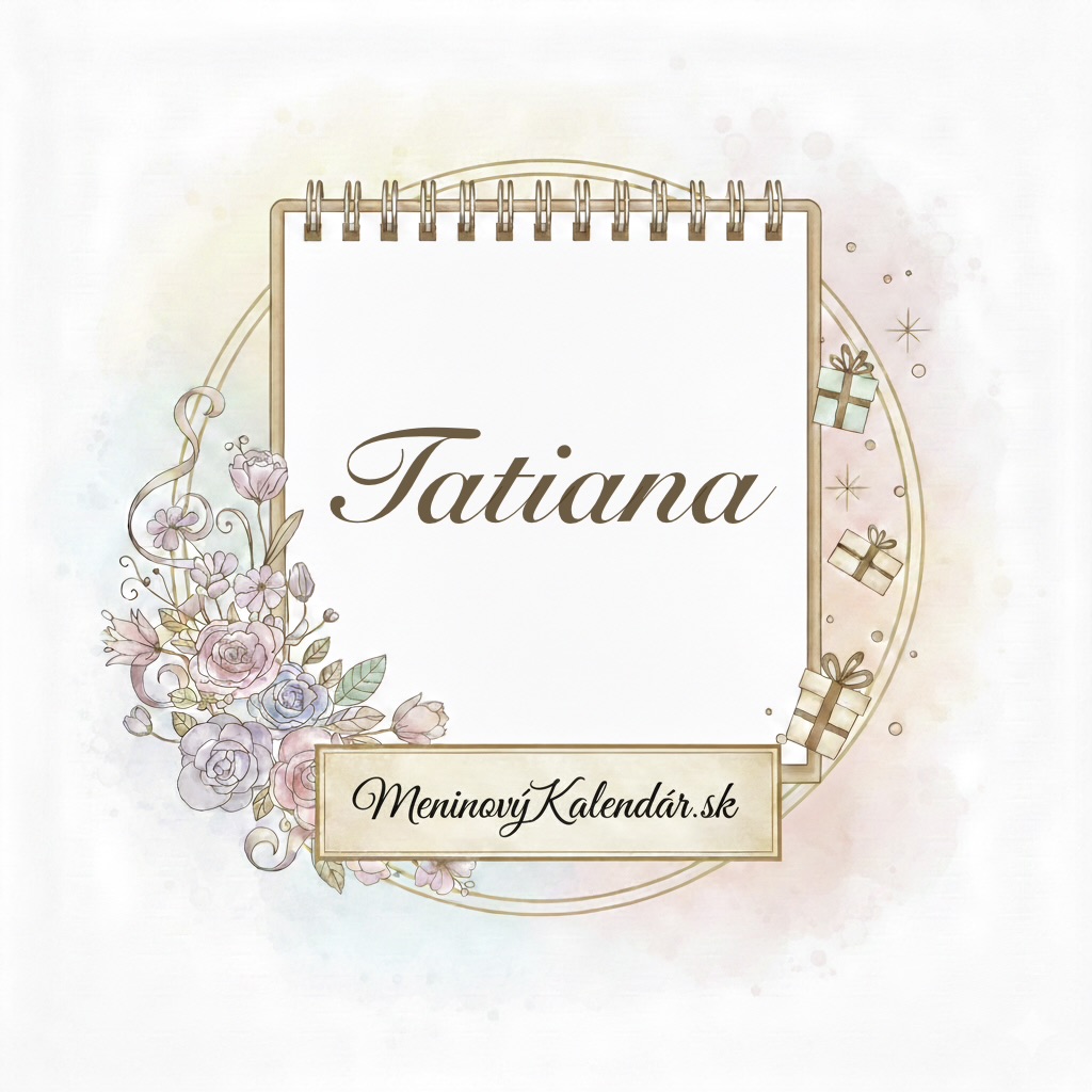 Kedy má meniny Tatiana? ❄️
